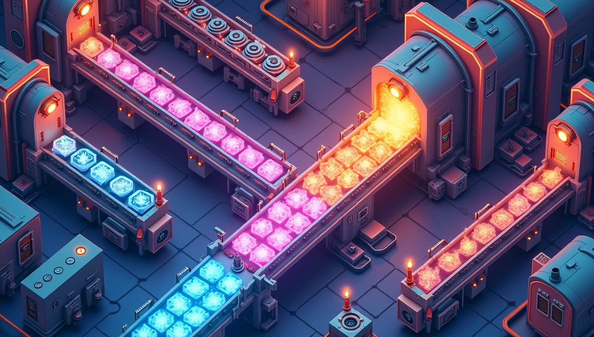 TripleFactoryGame játékmenet